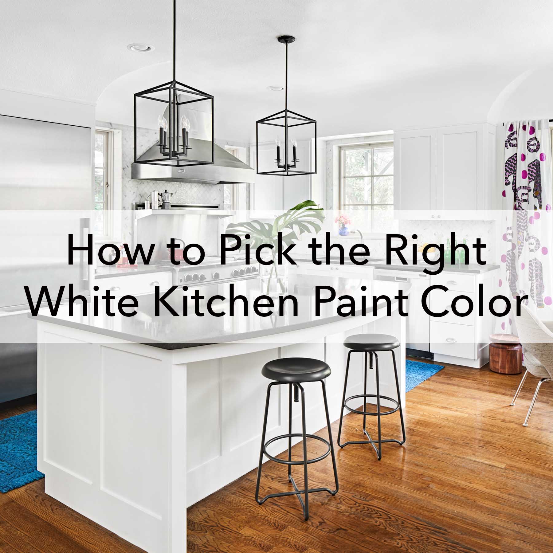 White Kitchen Paint Color blog - how to pick, Paper Moon Painting