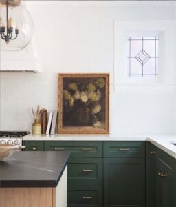 bm-boreal-forest-deep-forest-green-best-paint-colors-for-cabinets-kitchen-with-white-walls