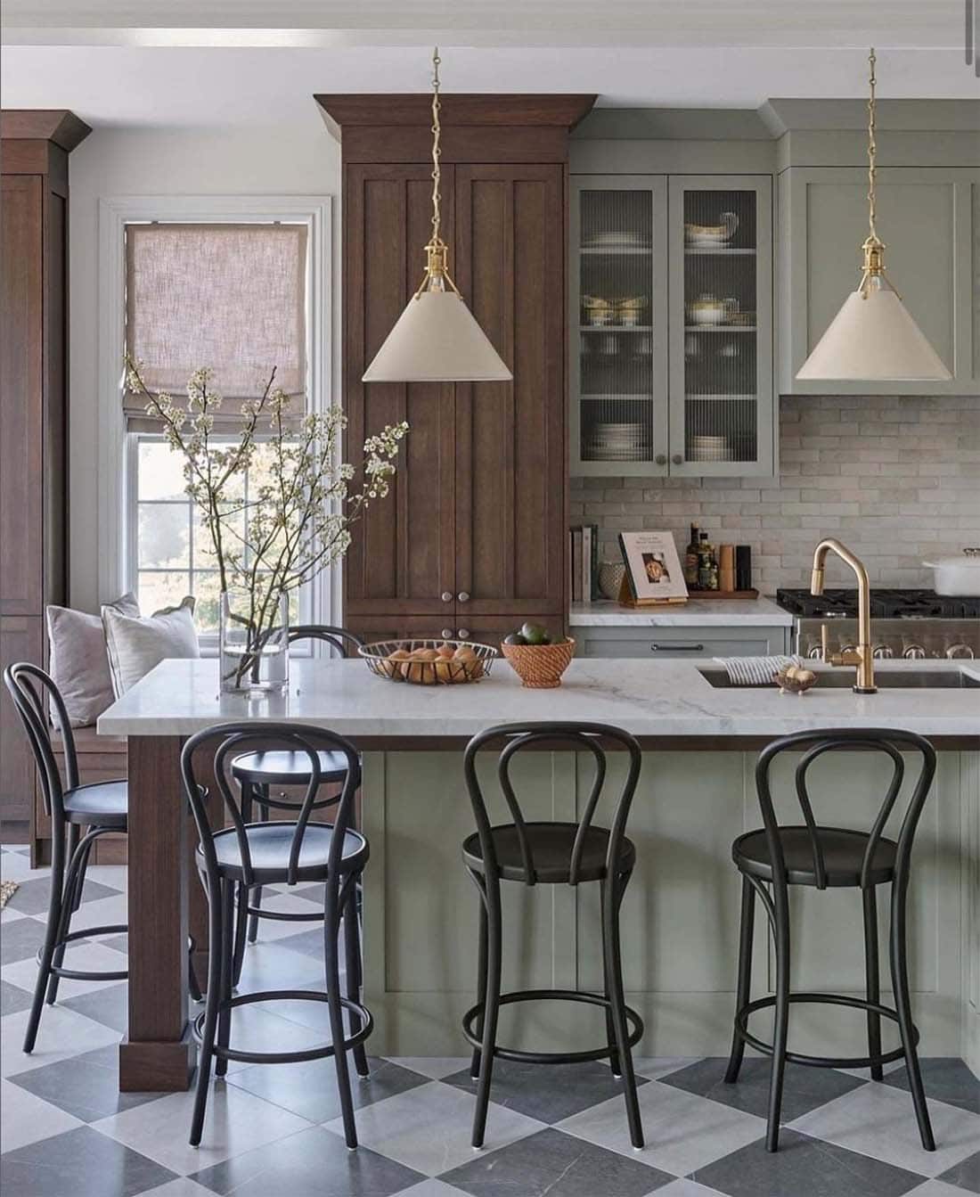 farrow-and-ball-sage-green-kitchen-cabinets-paint-color-pigeon